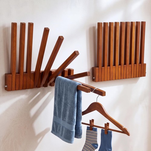 Pcs pine wood wall mounted - 2,